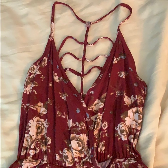 Maroon onesie - Picture 2 of 3